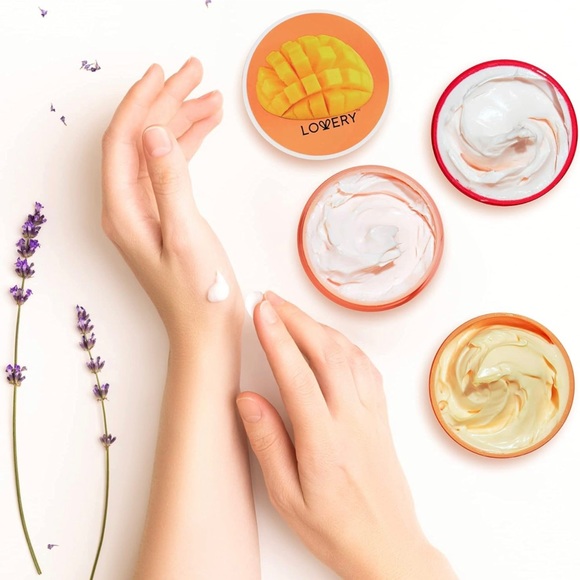 Whipped Body Butter Creams Mango Pink Grapefruit Strawberry New Lovery - Picture 7 of 8